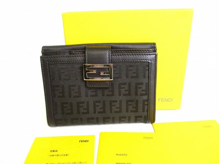 楽天市場】【未使用保管品】 フェンディ FENDI ズッキーノ キャンバス 