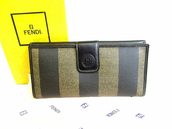 楽天市場】【未使用保管品】 フェンディ FENDI ペカン キャンバス  