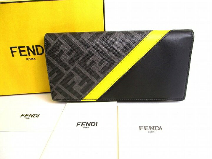 楽天市場】【未使用保管品】 フェンディ FENDI ズッカ グレー 