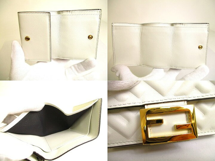 楽天市場】【未使用保管品】 フェンディ FENDI FFモチーフ バゲット  