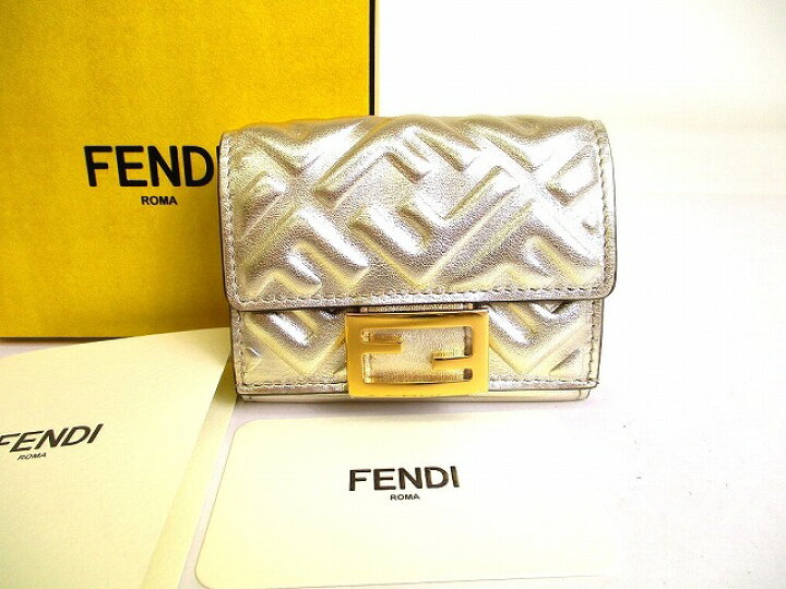 楽天市場】【未使用保管品】 フェンディ FENDI FFモチーフ バゲット  