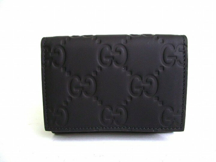 楽天市場】【未使用保管品】 グッチ GUCCI GG ラバーエフェクト 三 