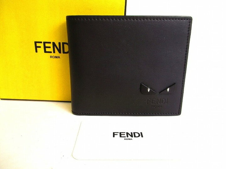 楽天市場】【未使用保管品】 フェンディ FENDI バグズ アイ モンスター  