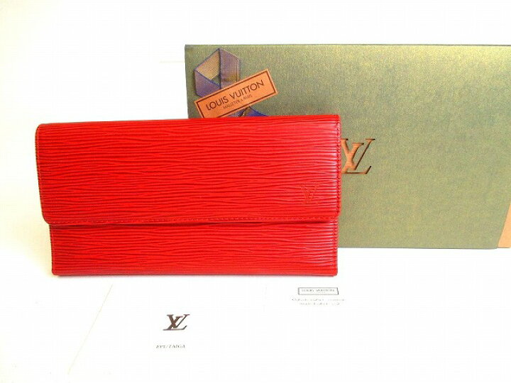楽天市場】【未使用保管品】 ルイヴィトン LOUIS VUITTON エピ ポルト 
