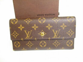 【未使用保管品】 ルイヴィトン LOUIS VUITTON モノグラム ポルトフォイユ　インターナショナル 3つ折り 長財布 ロングウォレット 【中古】