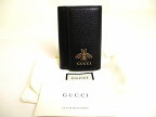 【未使用保管品】 グッチ GUCCI アニマリエ ビー モチーフ レザー 6連 キーケース キーリング メンズ レディース 黒 【中古】