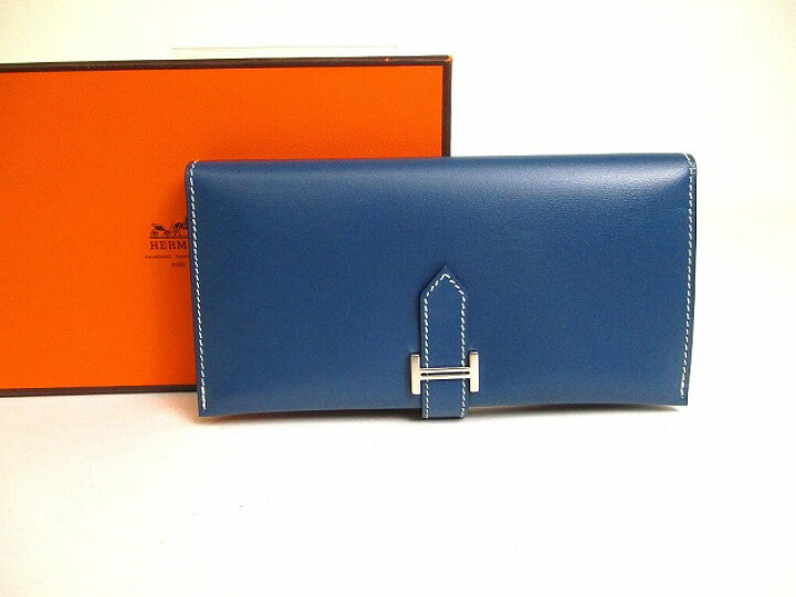 楽天市場】【未使用保管品】 エルメスHERMES ベアン ボックスカーフ  