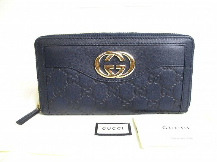 楽天市場】【未使用保管品】 グッチ GUCCI シマ レザー スーキー 