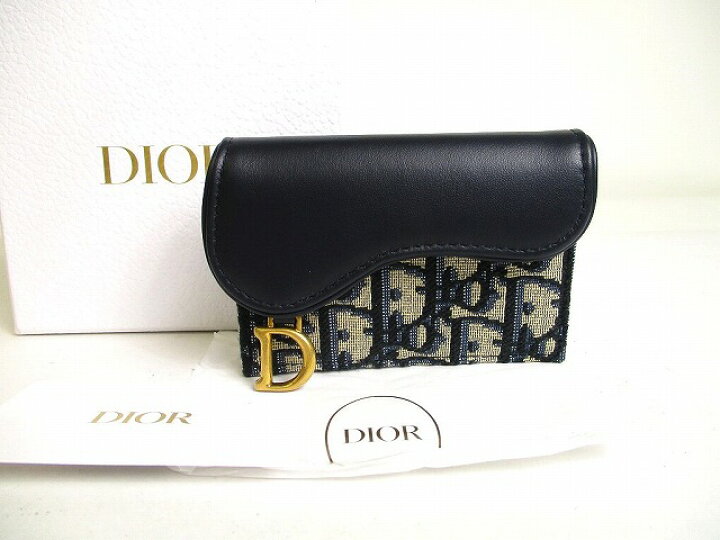 楽天市場】【未使用保管品】 ディオール Dior サドル オブリーク  