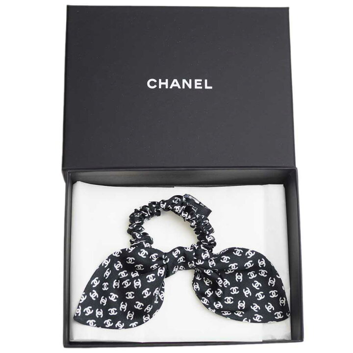 楽天市場】【新品】 シャネル ヘアアクセサリー/CCロゴ入りリボン  