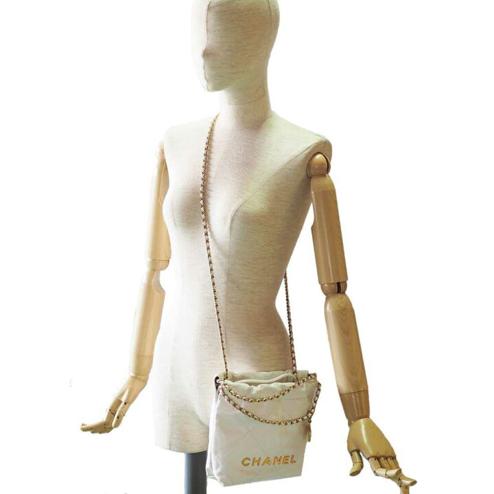 楽天市場】【新品】 シャネル CHANEL22 ミニハンドバッグ/チェーン 