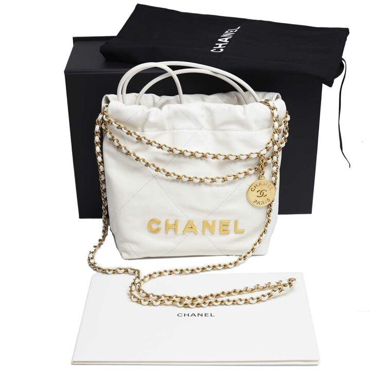 楽天市場】【新品】 シャネル CHANEL22 ミニハンドバッグ/チェーン 