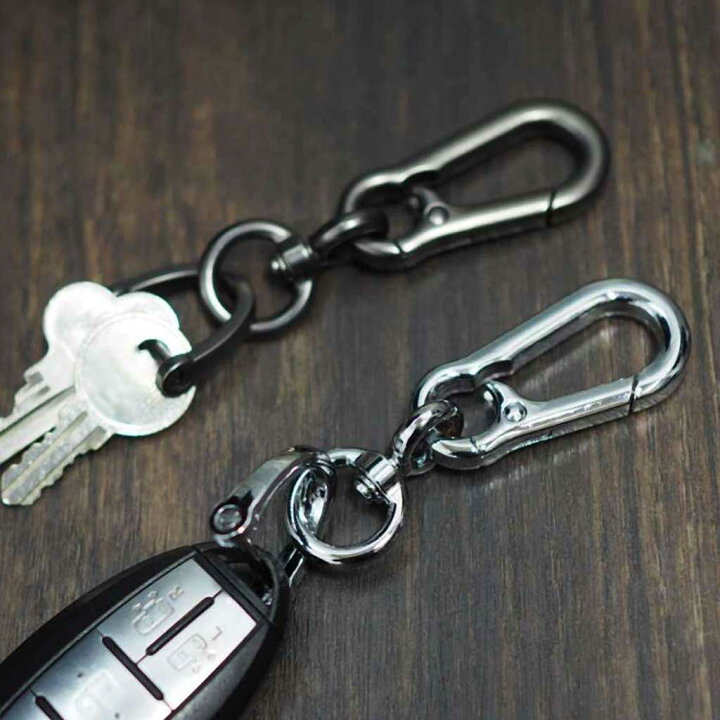 楽天市場】ナスカンカラビナ ホースシューキーリング シャックルフック  