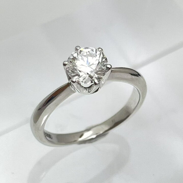 タサキ 田崎真珠 ダイヤモンド リング 0.71ct Pt900 3P ブランド 