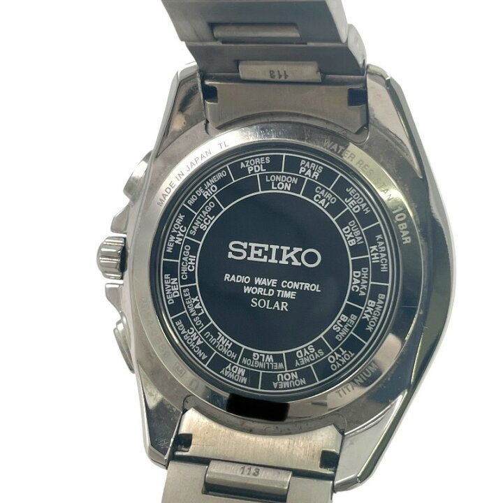 楽天市場】【中古】【SEIKO】セイコー ブライツ ワールドタイム 