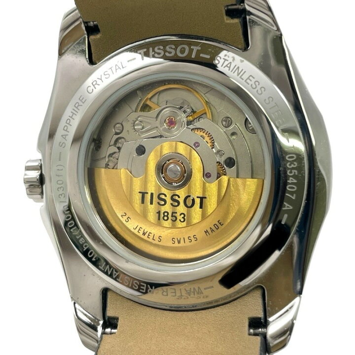 楽天市場】【中古】【TISSOT】ティソ クチュリエ T035407A 腕時計 SS 