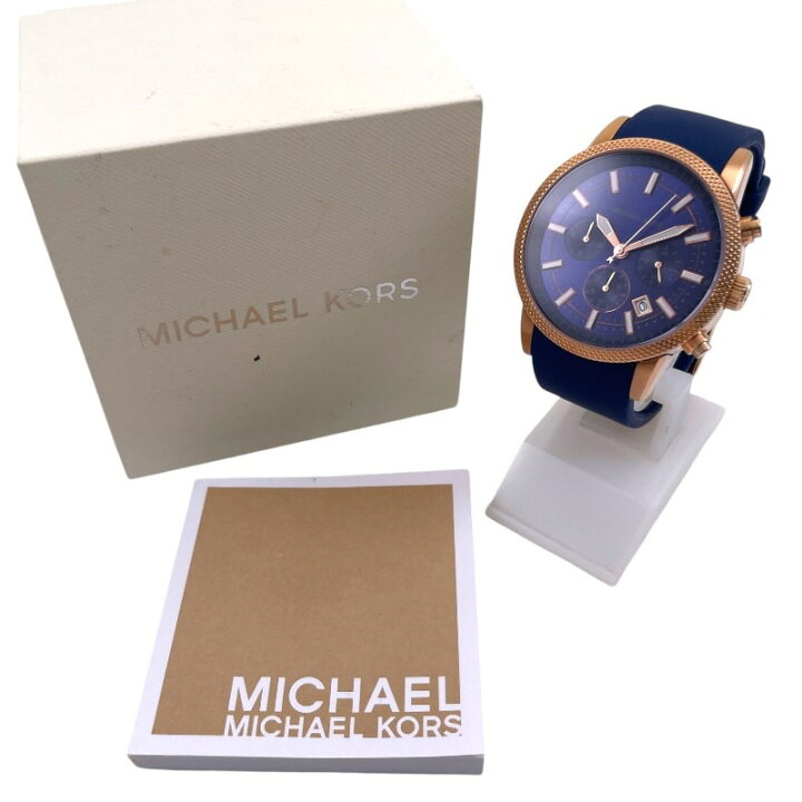 楽天市場】【中古】【Michael Kors】マイケルコース MK-8410 腕時計 SS 