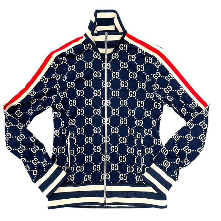 楽天市場】【中古】【GUCCI】グッチ GGジャガード コットンジャケット 