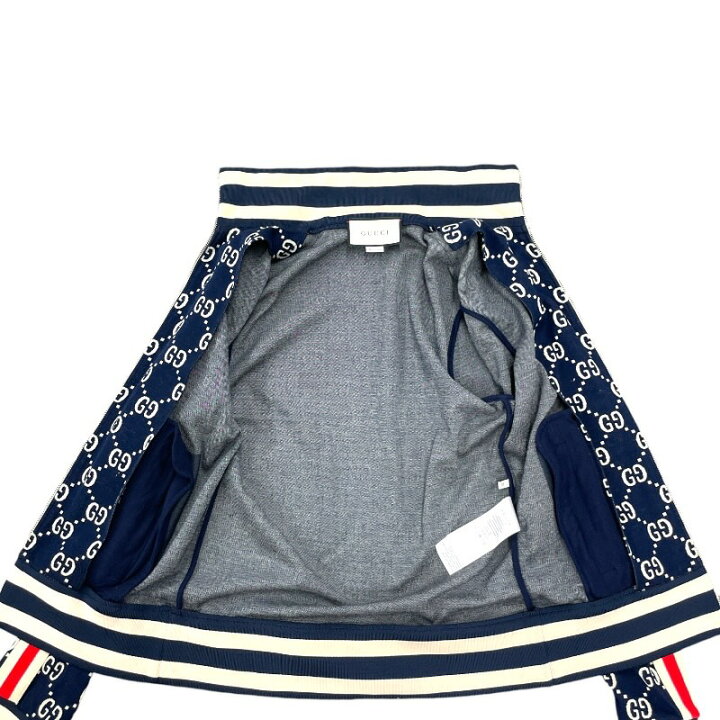 楽天市場】【中古】【GUCCI】グッチ GGジャガード コットンジャケット 