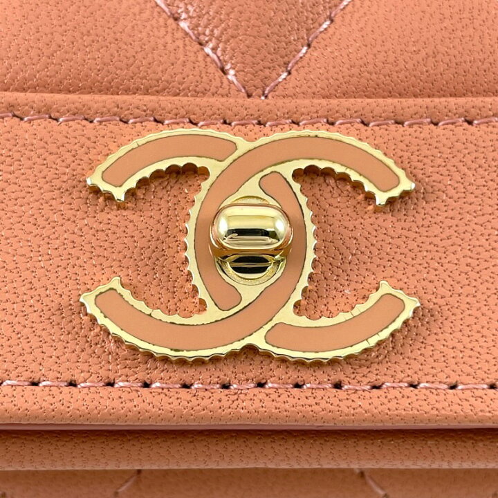 楽天市場】【中古】【CHANEL】シャネル マドモアゼル A70650 三つ折り  