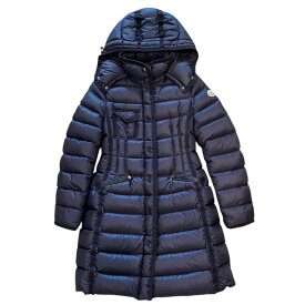 【中古】【MONCLER】モンクレール HERMINE GIUBBOTTO ダウンジャケット ナイロン レディース エルミンヌ ダウンコート 紺 ネイビー