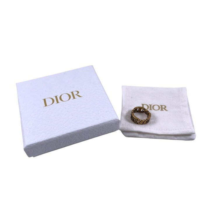 楽天市場】【中古】【Dior】ディオール DIORロゴ リング・指輪 