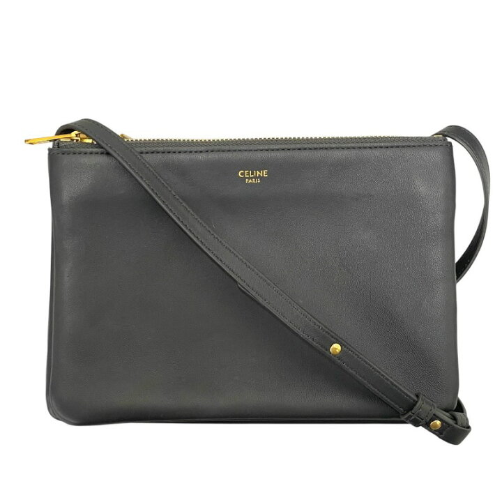 楽天市場】【中古】【CELINE】セリーヌ トリオ スモール ショルダー 