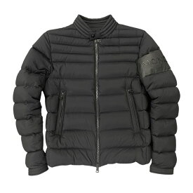 【中古】【MONCLER】モンクレール ARREE GIUBBOTTO ダウンジャケット ナイロン メンズ サイズ1 ライダース 黒 ブラック