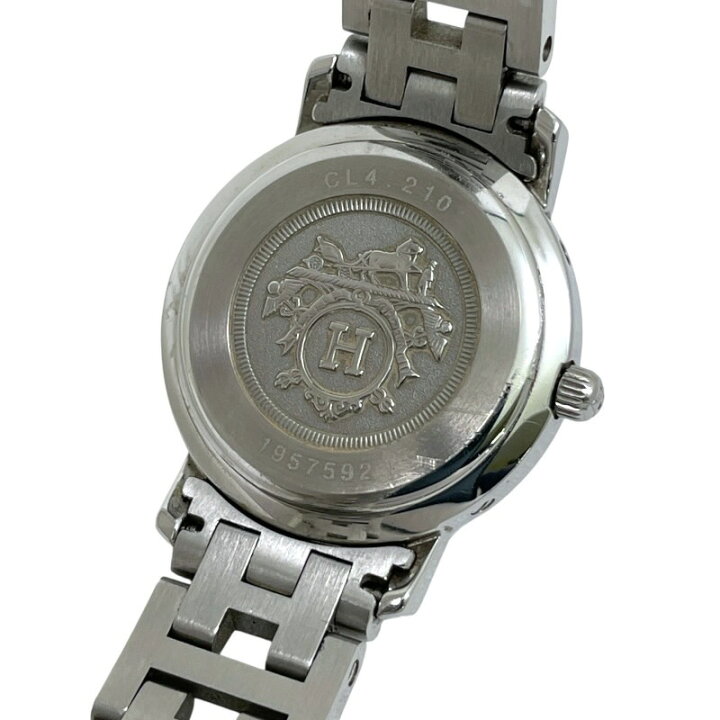 楽天市場】【中古】【HERMES】エルメス クリッパー CL4.210 腕時計  