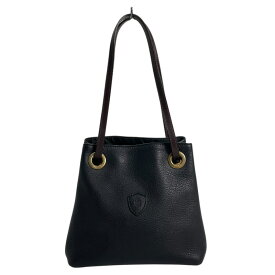 【中古】【Felisi】フェリージ レザートート 17-20/3 トートバッグ レザー レディース 黒 ブラック