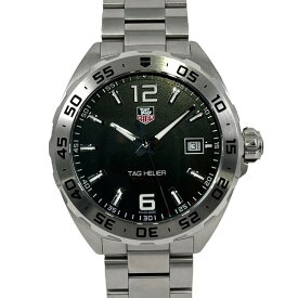 【中古】【TAG HEUER】タグホイヤー フォーミュラ1 WAZ1112.BA0875 腕時計 ステンレススチール メンズ 未使用品 クォーツ 黒文字盤 ブラック