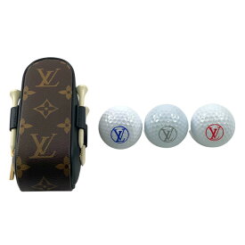 【中古】【LOUIS VUITTON】ルイ・ヴィトン モノグラム ゴルフセットアンドルーズ GI0826 その他小物 メンズ ボール ポーチ