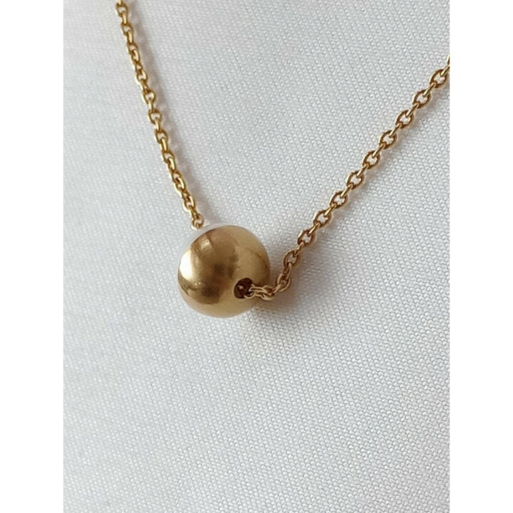 楽天市場】SHIHARA シハラ K18YG アコヤ 真珠 Half Pearl Necklace 