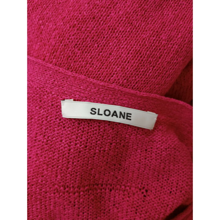 楽天市場】23SS SLOANE スローン 7G天竺 和紙 × ポリエステル Vネック  