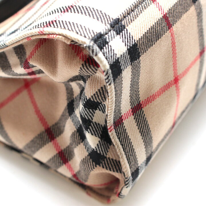 楽天市場】BURBERRY/バーバリー ロゴプレート ノバチェック 