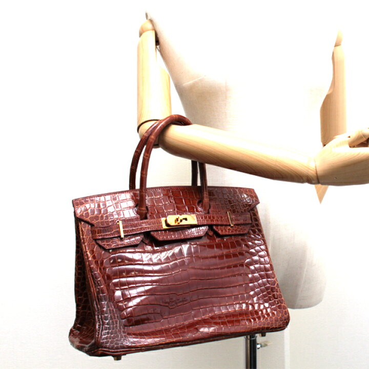 楽天市場】HERMES エルメス ポロサス バーキン30 ハンドバッグ バッグ 