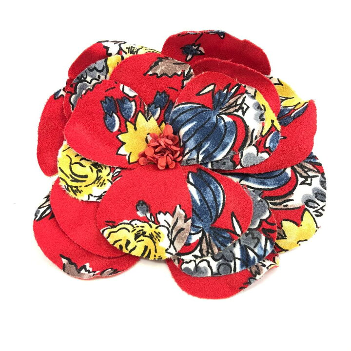 楽天市場】MIUMIU/ミュウミュウ ブローチ フラワー 花 ブローチ レッド 