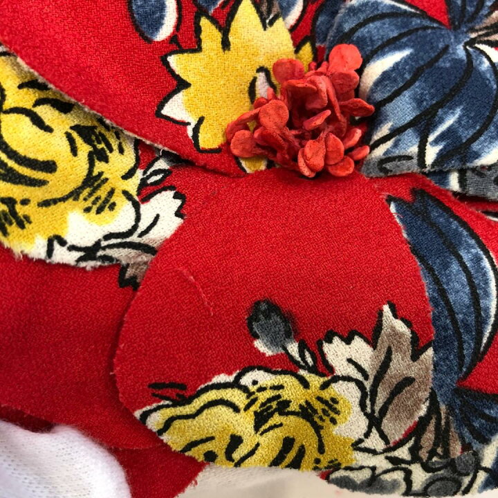 楽天市場】MIUMIU/ミュウミュウ ブローチ フラワー 花 ブローチ レッド 