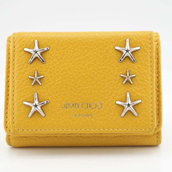楽天市場】JIMMY CHOO/ジミーチュウ ミニ財布 スタースタッズ 三つ折り  