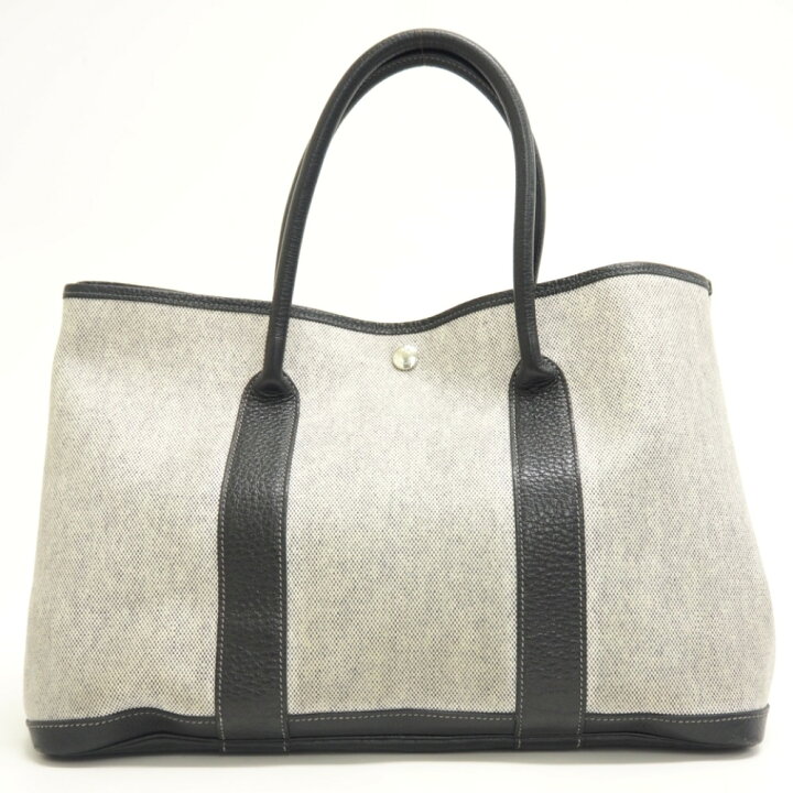 楽天市場】HERMES/エルメス ガーデンパーティMM トワル ハンドバッグ 