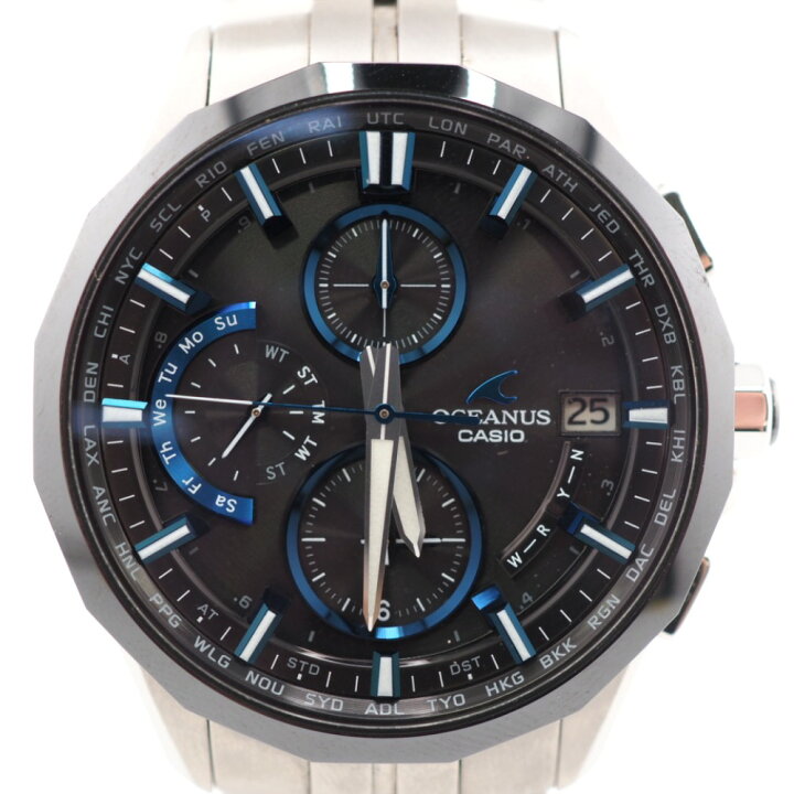 楽天市場】CASIO/カシオ OCW-S3001-1AJF オシアナス マンタ 電波 