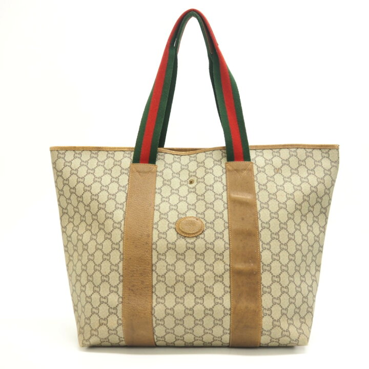 楽天市場】GUCCI/グッチ オールドグッチ シェリーライン GGプラス 