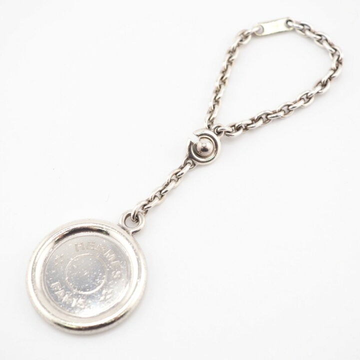 楽天市場】HERMES/エルメス セリエ キーホルダー シルバー レディース 
