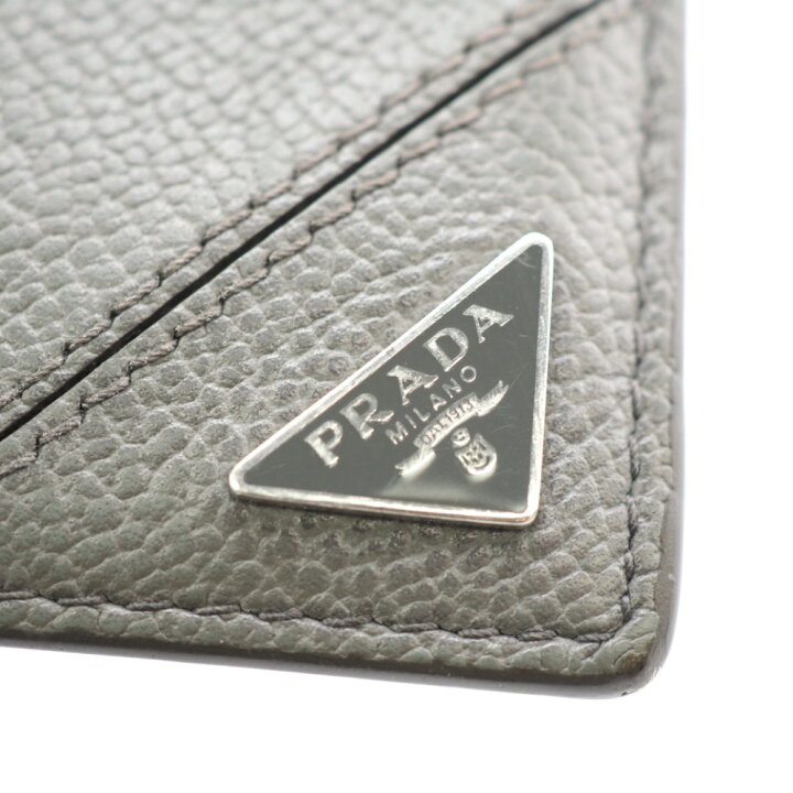 楽天市場】PRADA/プラダ コンパクトウォレット 三角ロゴ サフィアーノ  