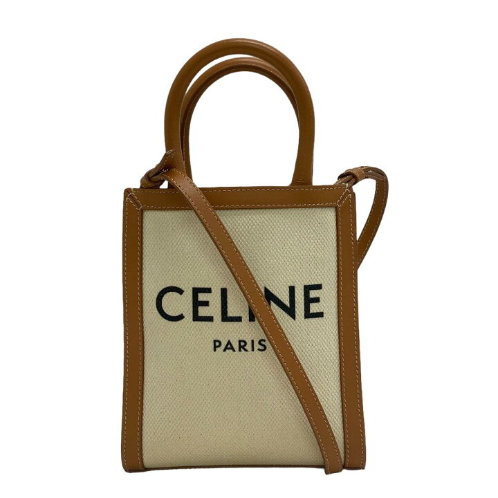 楽天市場】CELINE/セリーヌ ミニバーティカルカバ 2WAY ハンドバッグ 