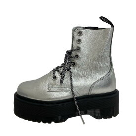 Dr.Martens/ドクターマーチン JADON MAX 8ホール スニーカー ショートブーツ ブーツ シルバー レディース