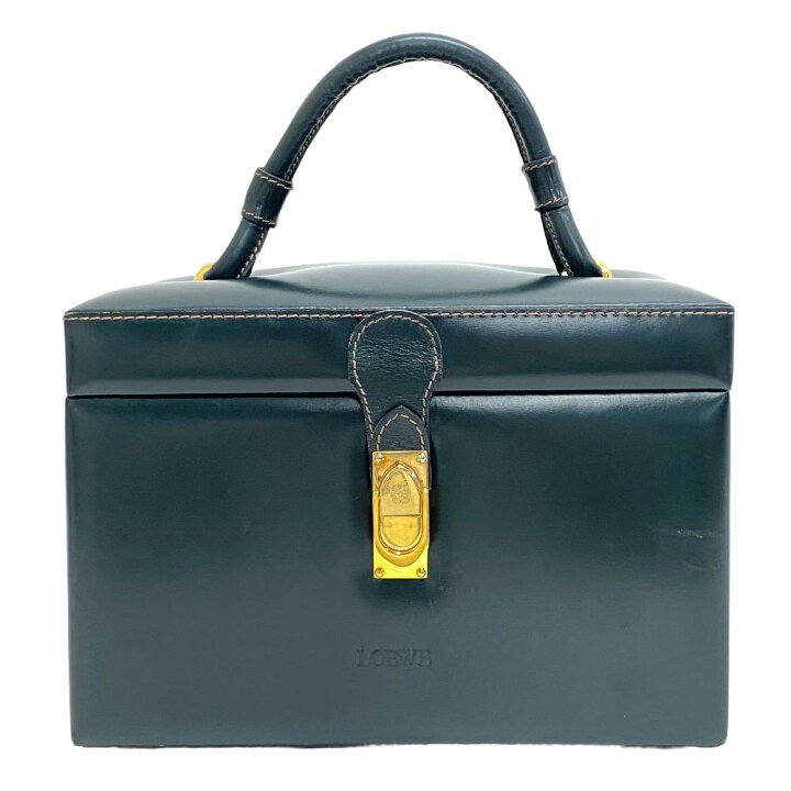 楽天市場】LOEWE/ロエベ バニティバッグ ロゴ ショルダーバッグ ダーク 