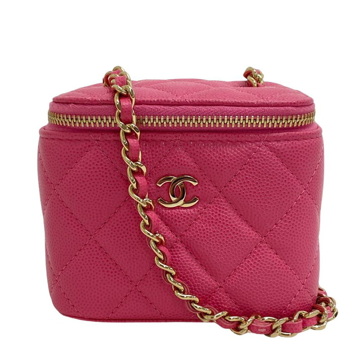 楽天市場】CHANEL/シャネル マトラッセ チェーン バニティバッグ 