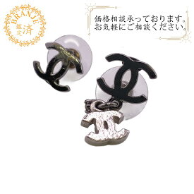 CHANEL シャネル 06P ココマーク ピアス ブランド ジュエリー アクセサリー シルバー レディース