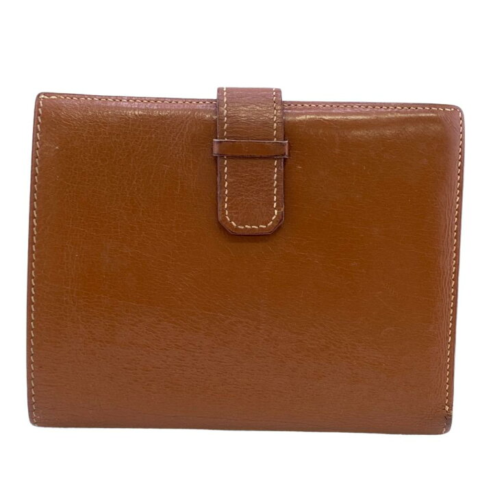 楽天市場】HERMES/エルメス ジェラ 二つ折り財布 ブラウン レディース  